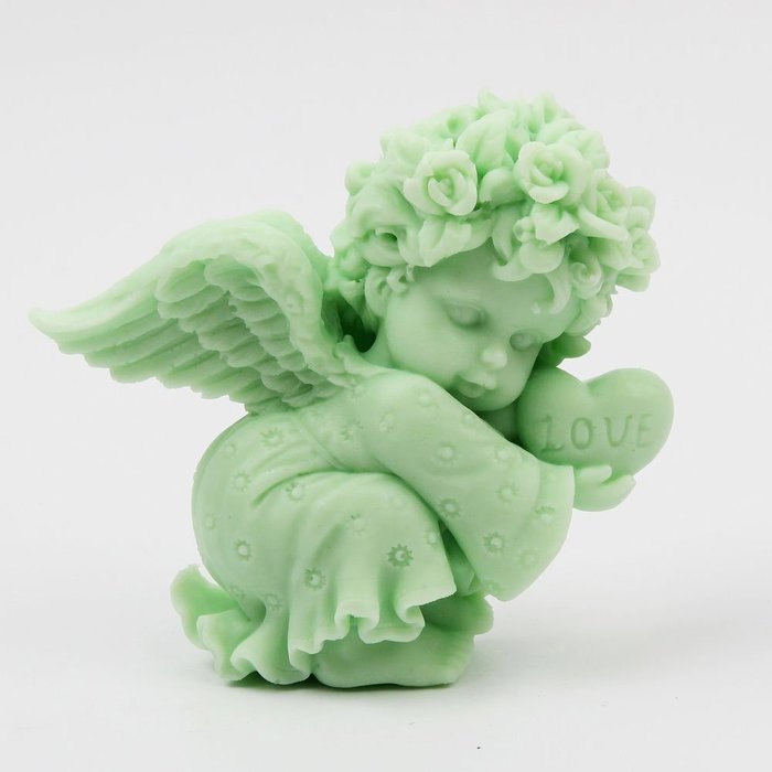 Baby Angel 3D Cake Mold Fandont Soap Candle Mould Sililcone Candy Chocolate Mould Gum Paste Cake Baking Craft... N3