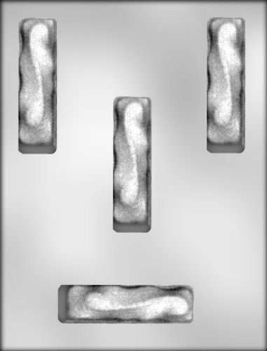 CK Products 3-1/2" Candy Bar Choc Mold