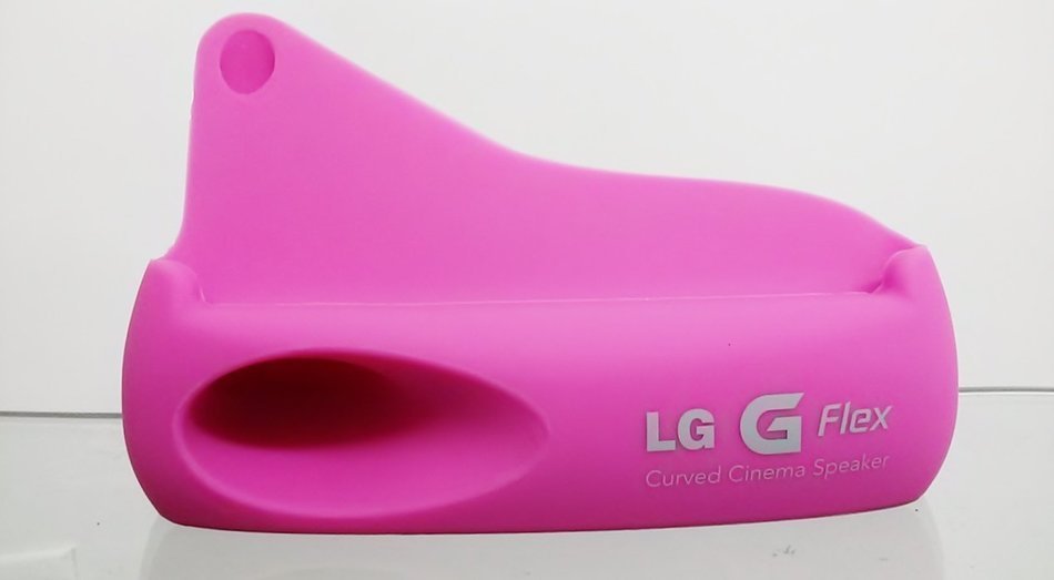 LG G Flex Curved Cinema Speaker (Pink) N3