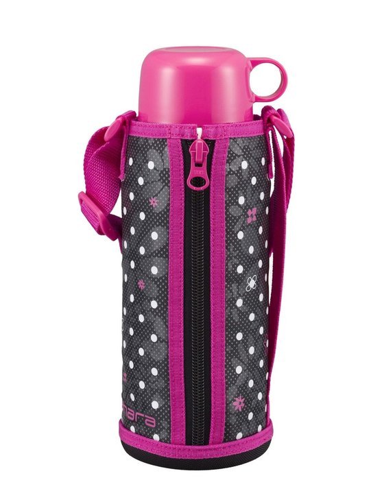 Tiger Thermal Flask Stainless Steel Bottle "Sahara" 2-Way Pink 0.8L MBO-D080-P N6