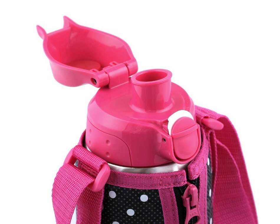 Tiger Thermal Flask Stainless Steel Bottle "Sahara" 2-Way Pink 0.8L MBO-D080-P N7