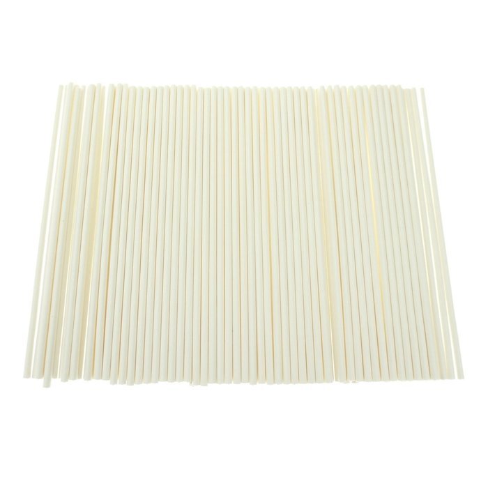 Bilipala 100 Pack Candy Lollipop Wrapping Kit, Lollipop Sticks Cellophane Bags Twist Ties N4