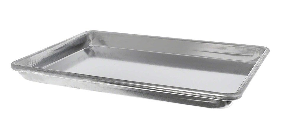Update International (ABNP-50) 13" x 18" Half-Size Aluminum Bun Pan N2