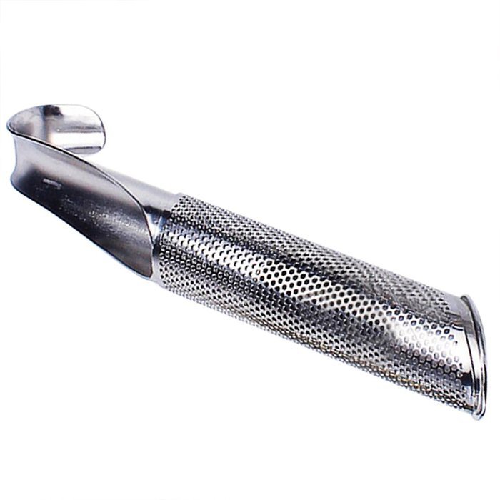 Mesh Filter - TOOGOO(R)Mesh Loose Tea Leaf Infuser Tray Strainer Filter Herb Diffuser Stainless Steel Shape:Pipe N2