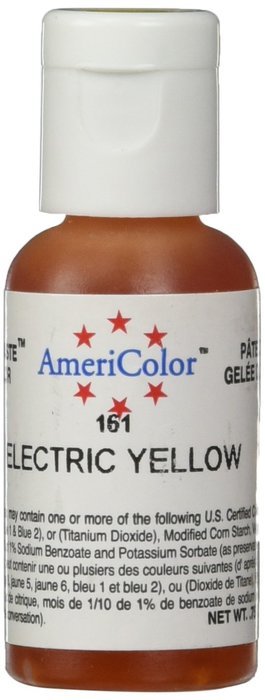 Americolor Gel Paste Food Color, Electric Pink N2