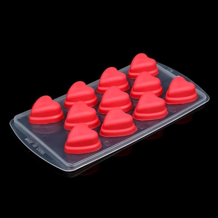 Lucoo 2017 Christmas Lovely New Fashion Silicone Ice Cube Jelly Chocolate Fruit Cake DIY Mould Mold Tray Pudding... N24
