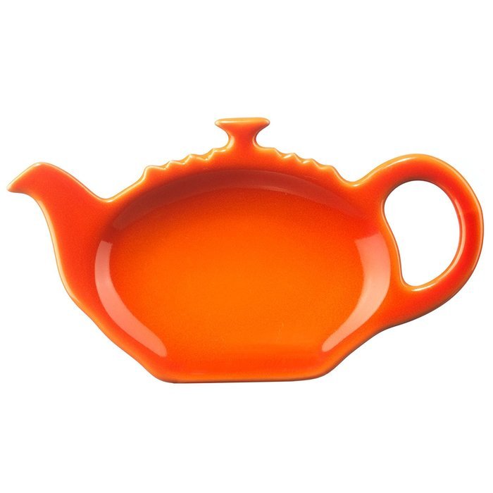 Le Creuset Flame Stoneware Tea Bag Holder, Set of 4