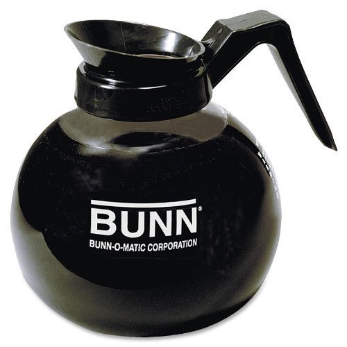 Bunn 3 Pack - 12-cup Decanter, Regular, Clear/black Handle (3)
