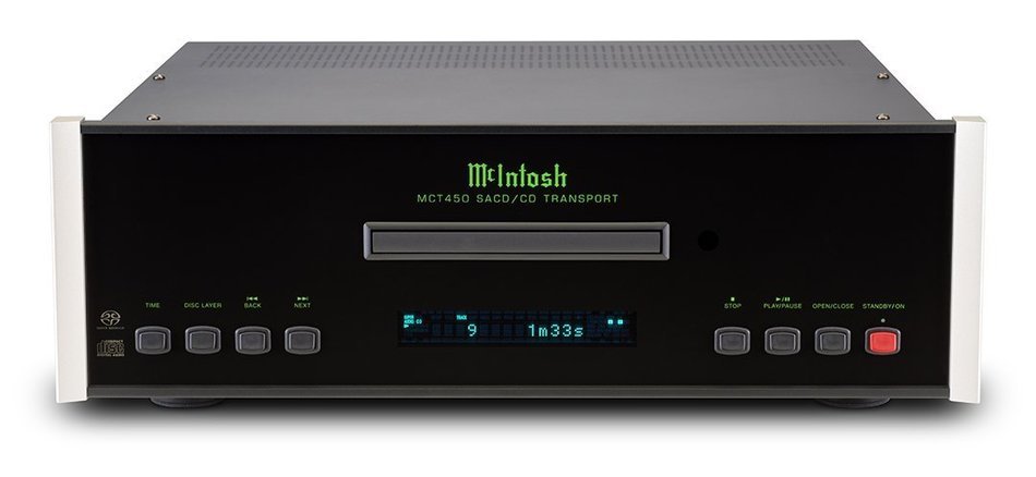 McIntosh Labs SACD/CD Transport, Black (MCT450) N5