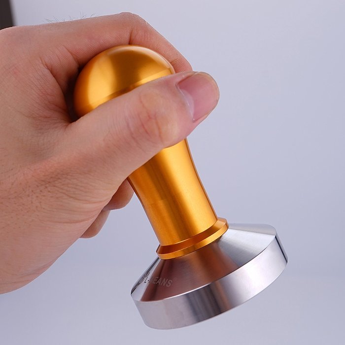 Love The Worder Flat Base Stainless Steel Coffee Tamper Machine Espresso Tamper (Red) N11