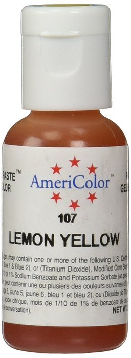 Americolor Soft Gel Paste Food Color, .75-Ounce, Bright White N7