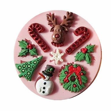 Sher 1 Eco-Friendly For Cake / For Cookie / For Chocolate Silicone Baking Mold N10