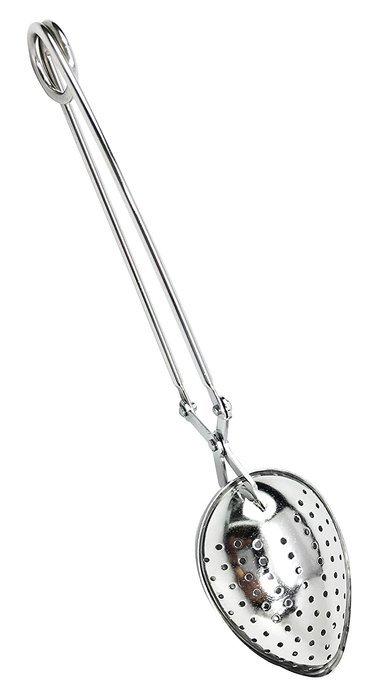 100% Food Grade Stainless Steel Easy to Use Acorn Shaped Tea Leaves Infuser Filter Strainer Spring Handle Dishwasher... N2
