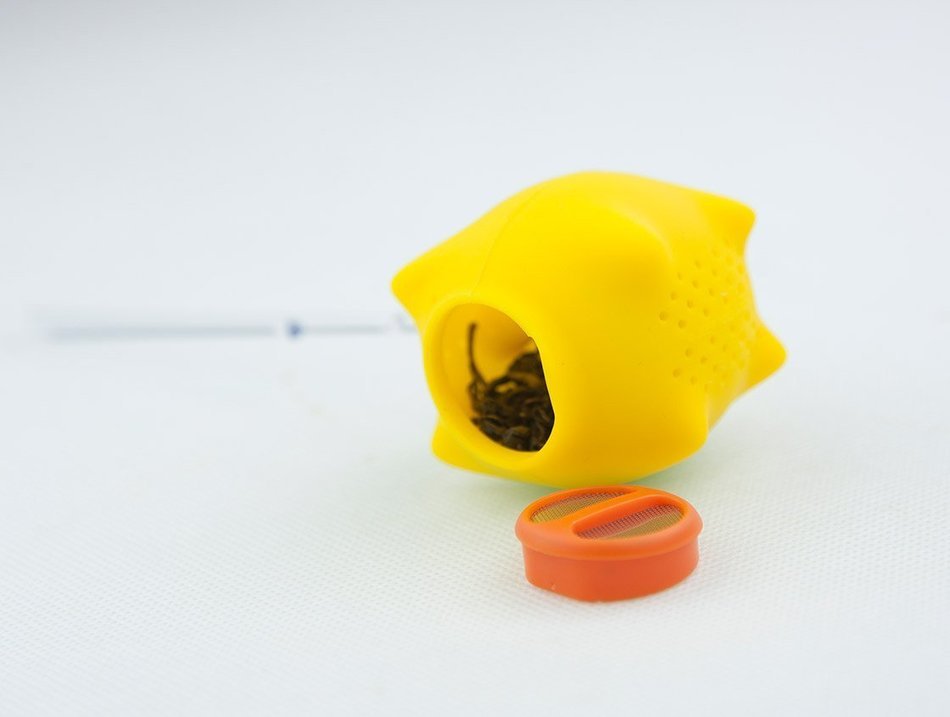 [HKSDV] Tea Lab - ANGRY PIG Tea Infuser (Yellow) N5