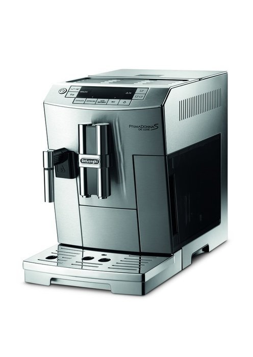 Delonghi Prima Donna Stainless Steel Super Automatic Beverage Machine - Silver N5