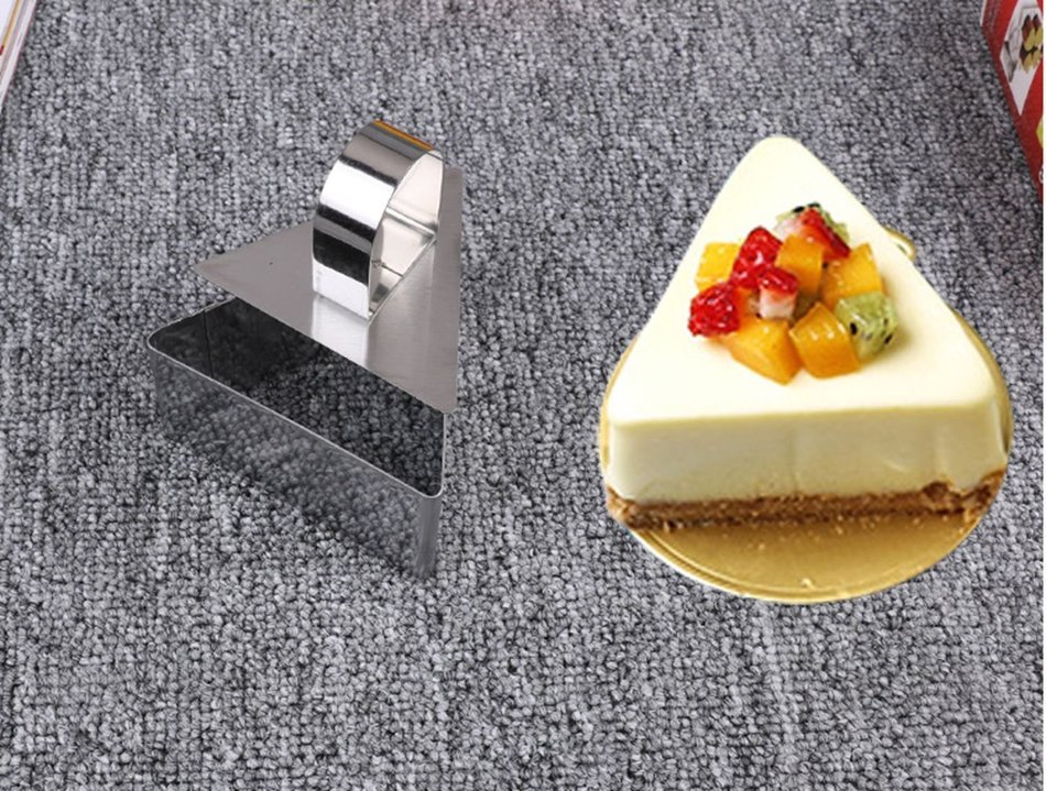 SomebinU 3 inch small mousse Cheesecake circle stainless steel cake mold mousse cake mold DIY baking tool N10