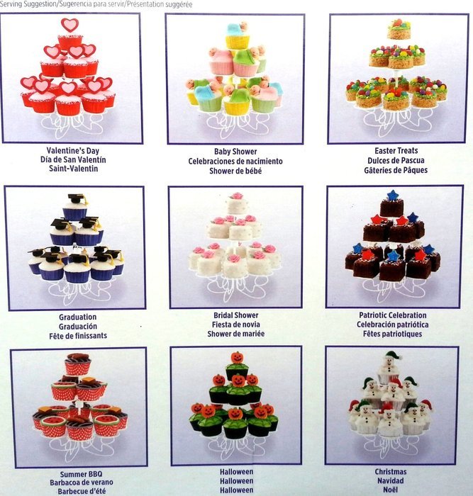Wilton 13 Count Cupcake Treat Stand 307-2506