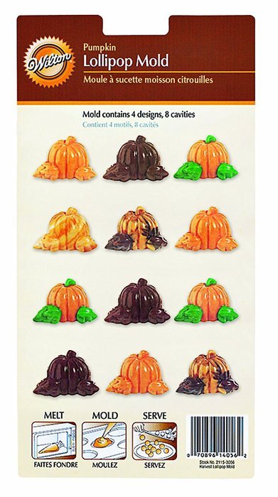 Wilton Pumpkin Candy Mold N5