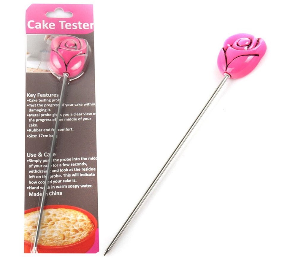 Yingwei Good Grips Cake Tester,Bake It Better Cake Tester Rose Style