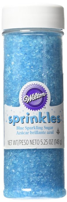 Wilton Sparkling Sugar Food Decorative, White N12
