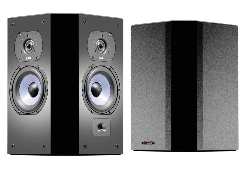 Polk Audio LSiFX Surround Speakers (Pair, Black)