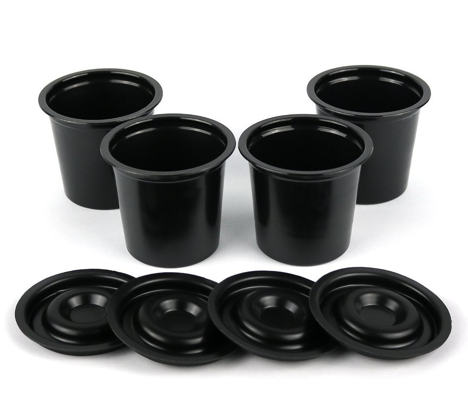 Greenco Compatible With Keurig K-Cup Coffee Machines (4 Pack), Black