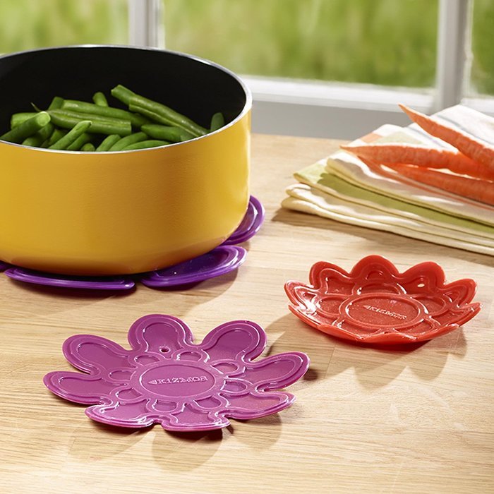 Kizmos Flower Tools Silicone Trivet Set N20