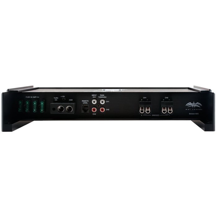 Wet Sounds Sinister Series SD2 Amplifier - Class D 1250 Watt Full Range Amp N2