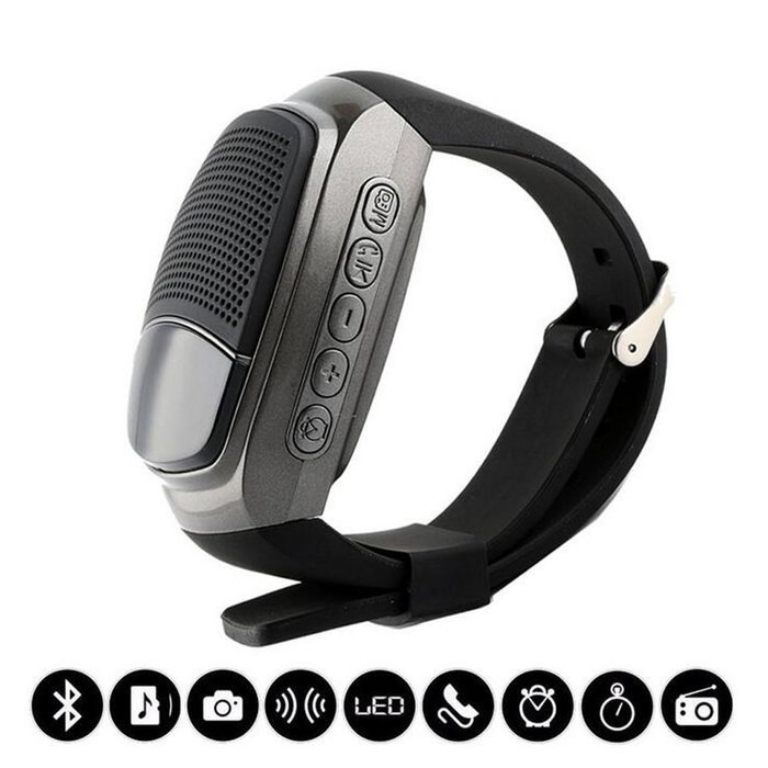 HONGYU Multifunctional Bluetooth Speaker Sports Watch , Portable Mini Bluetooth Watch Wireless Speaker , TF+Bluetooth... N18