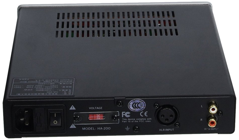 NuForce HA-200 High Performance, Single Ended, Class-A Headphone Amplifier (Silver) N2