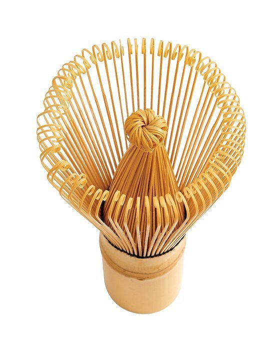 Helen Chen&rsquo;s Asian Kitchen Traditional Matcha Tea Mixer Whisk, Natural Bamboo, 4.5-Inch N5