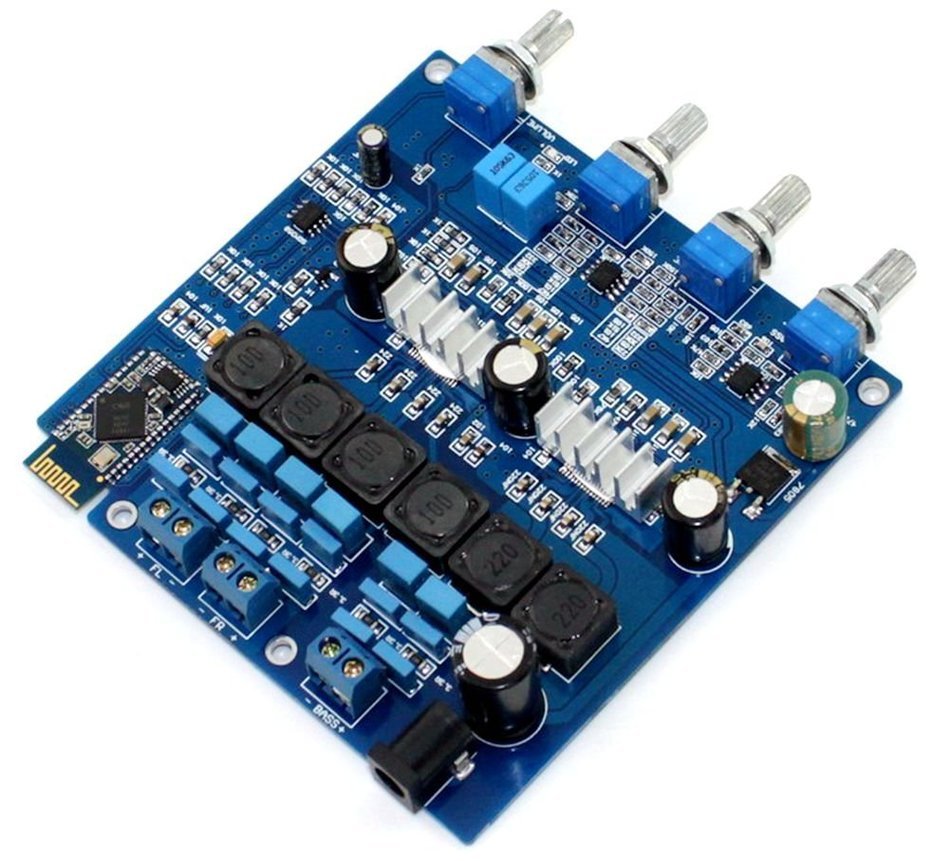 250W+100W TPA3116 2.1 Channel CSR4.0 Bluetooth Amplifier amp Board N4