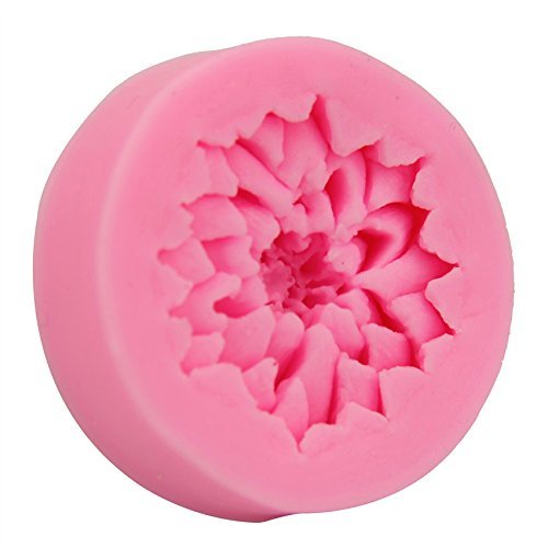Let'S Diy Snow Lotus Styling Silicone Mold Fondant Chocolate Soap Mould Cake Decorator Tools Sugar Craft Bakeware N4