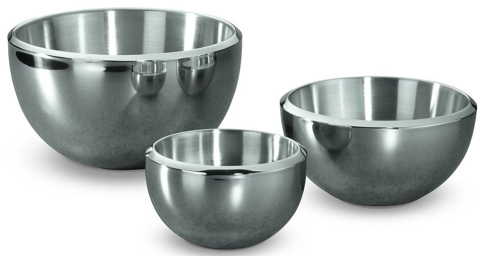 Hammer Stahl Milano Bowl Set - 3 Bowls