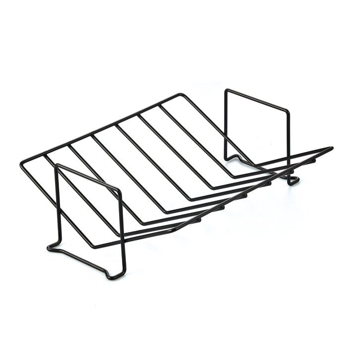 Cook N Home 02433 Nonstick Turkey Roaster with Rack, 16 by 12", Black N3