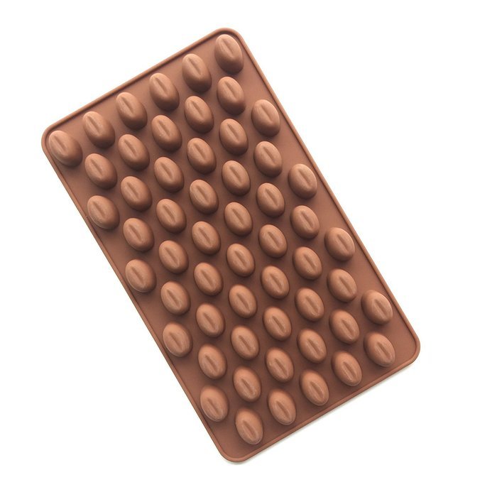 Always Your Chef 55-Cavity MINI Silicone Candy Molds & Chocolates Molds,Chocolate Chips Shaped, Random Color