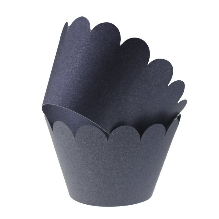 UNIQLED Filigree Crown Bake Cake Paper Cups Little Vine Cupcake Wrappers Baking Cup Liner Muffin Holder Case for... N15