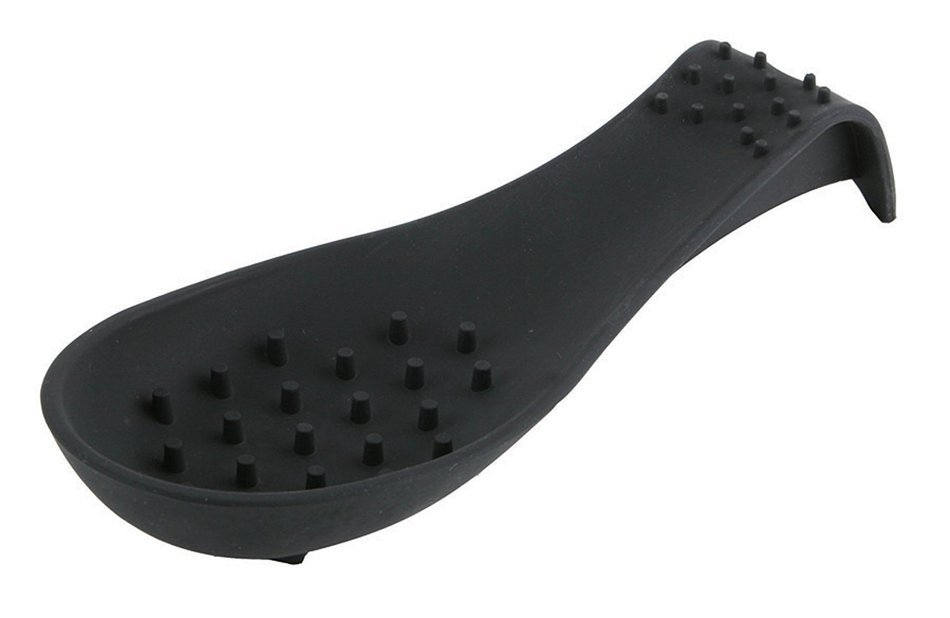 Dexas Silicone Spoon Rest, Black N5