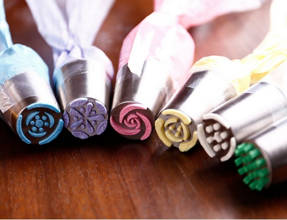 Eagle Force Large Size&nbsp;Russian Piping Tips Stainless Steel Cake Decorating Tips Piping Nozzles Pastry Tips&nbsp;Baking... N3