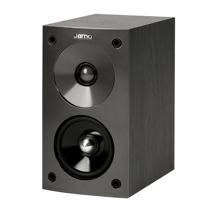Jamo S 602 Bookshelf Speaker, (Black, Pair) (Discontinued by Manufacturer) N2