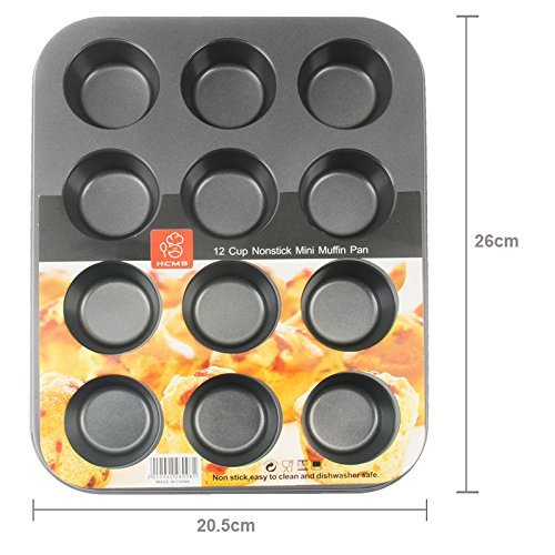 Generic 12 Cups Nonstick Mini Muffin Mold Stainless Steel Pan