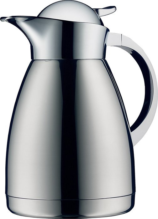 Alfi Albergo Top Therm Vacuum Insulated Carafe for Hot and Cold Beverages, 1.5 L, Stainless Steel N3