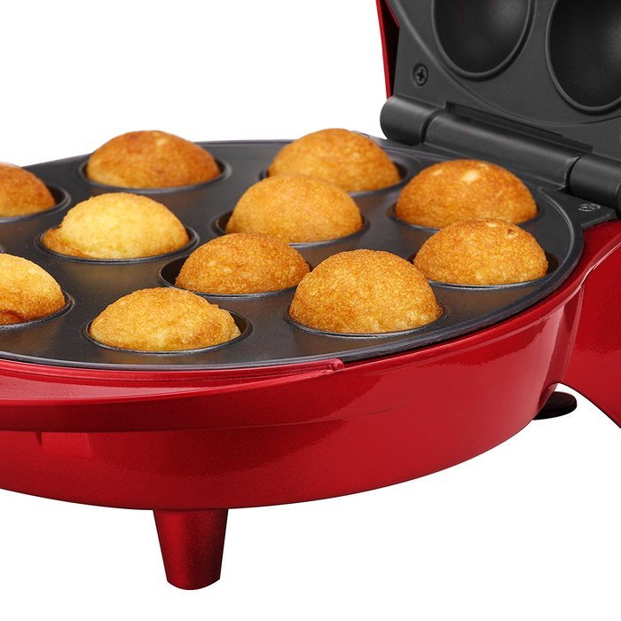 VonShef 12 Cake Pop Maker - Red N2