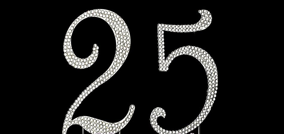 Perfectmaze Rhinestone Cake Toppers Combination Collection Wedding Anniversary Cake Decoration (13) N13