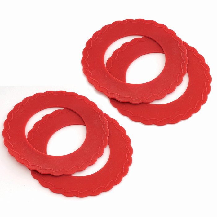 Norpro 3280 Silicone Mini Pie Pan Shields, Set of 4 N4