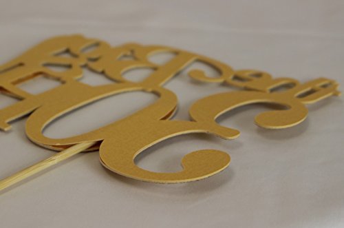 All About Details Gold The Big 3OH! Cake Topper N4