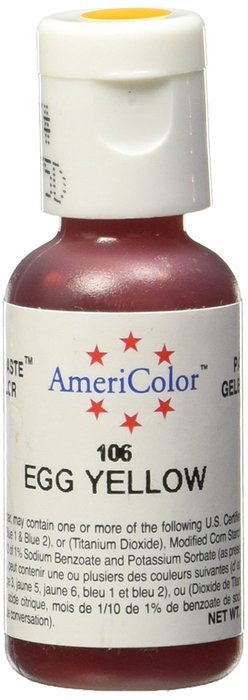 Americolor Soft Gel Paste Food Color, .75-Ounce, Bright White N12