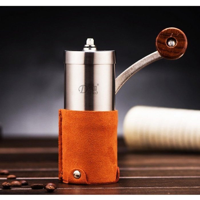 Putars Fresh Grid Home Maunal Coffee Grinder Stainless Steel,30g Capacity Belt Design Coffee Grinder Hand Operation... N7