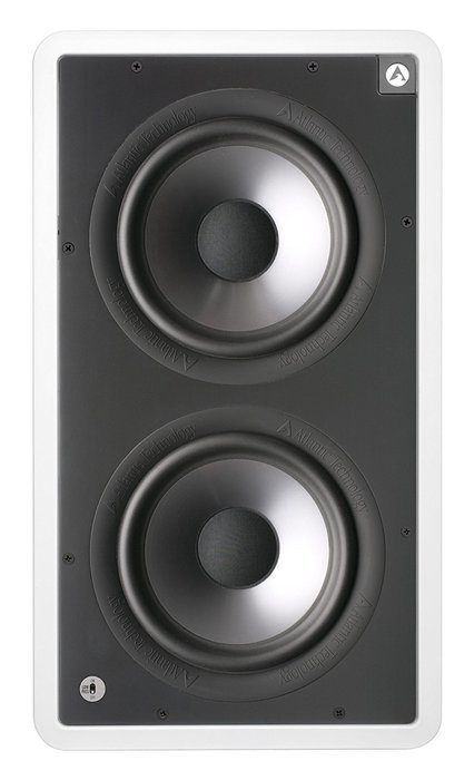 Atlantic Technology IWTS-28SUB Dual 8" Passive In-Wall Subwoofer (Single, Black)