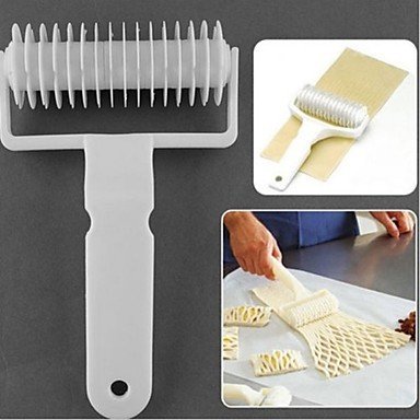 Y&XL&H Plastic Baking Tool Cookie Pie Pizza Bread Pastry Lattice Roller Cutter N2